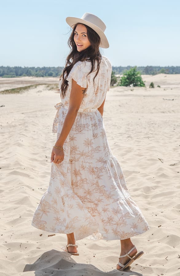 Jungle Dress Pien Beige – shoparchief — foto 2