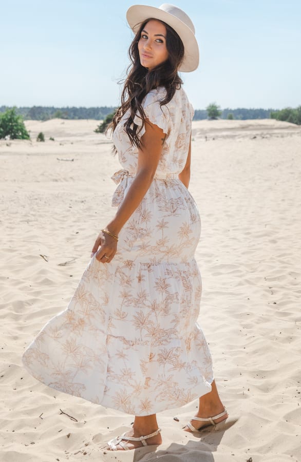 Jungle Dress Pien Beige – shoparchief — foto 3