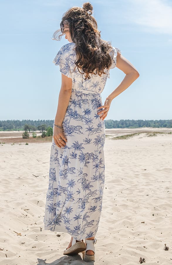 Jungle Dress Pien Blauw – shoparchief — foto 2
