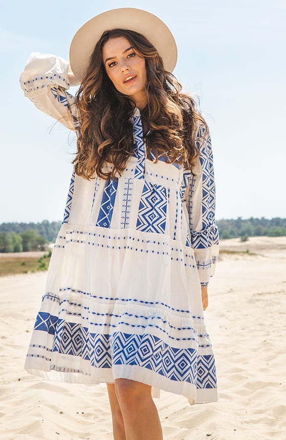 Kelim Tuniek Evy Blauw – shoparchief