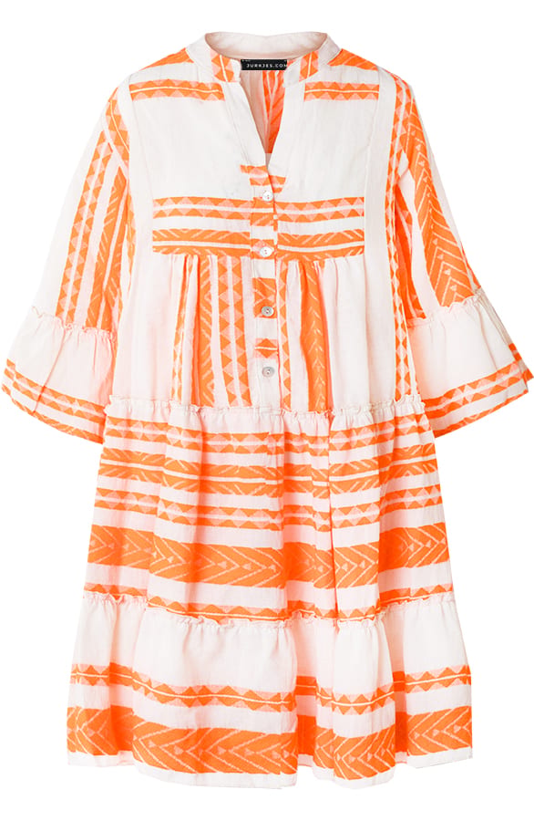 Kelim Tuniek Evy Neon Oranje – shoparchief