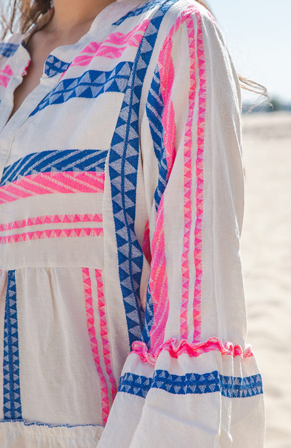 Kelim Tuniek Evy Roze Blauw – shoparchief — foto 4