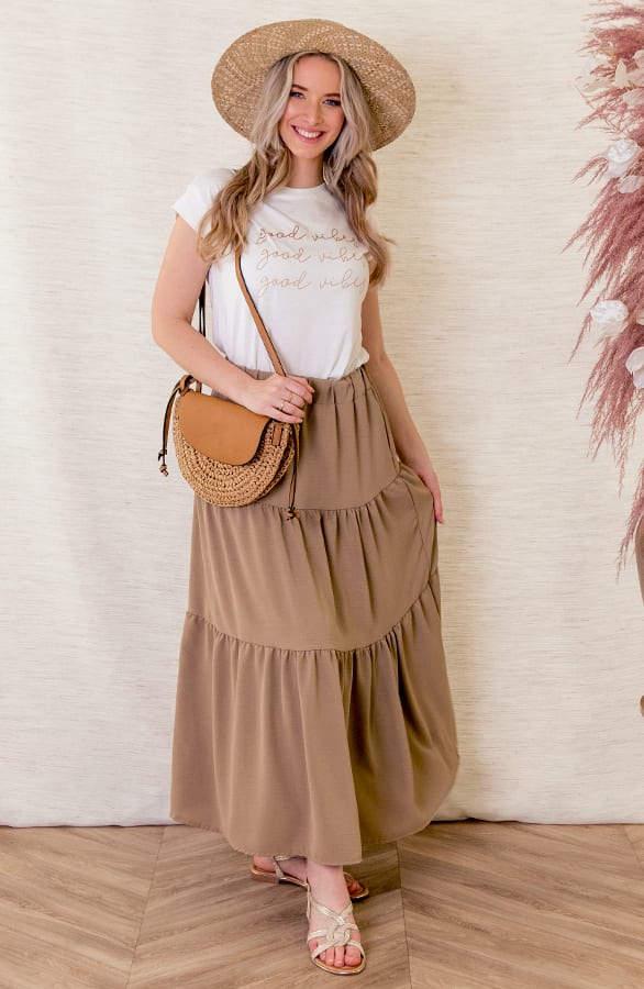 Midi Rok Faya Camel – shoparchief