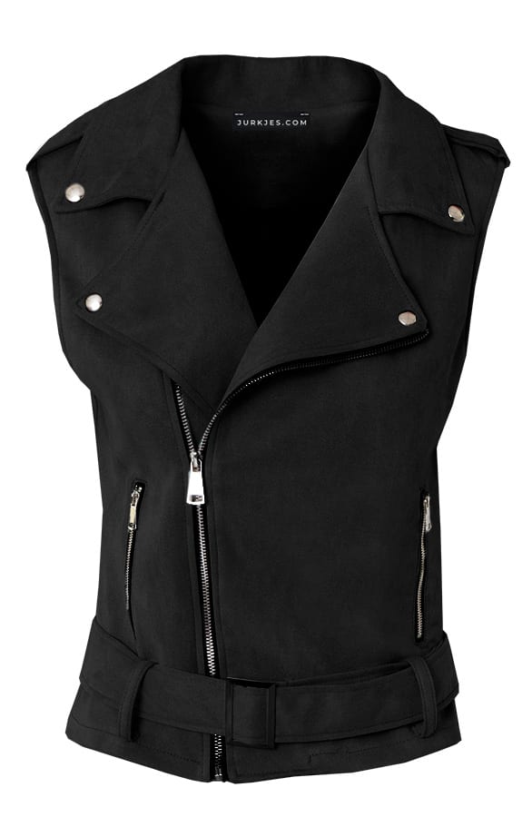 Mouwloze Jacket Lotte Zwart – shoparchief