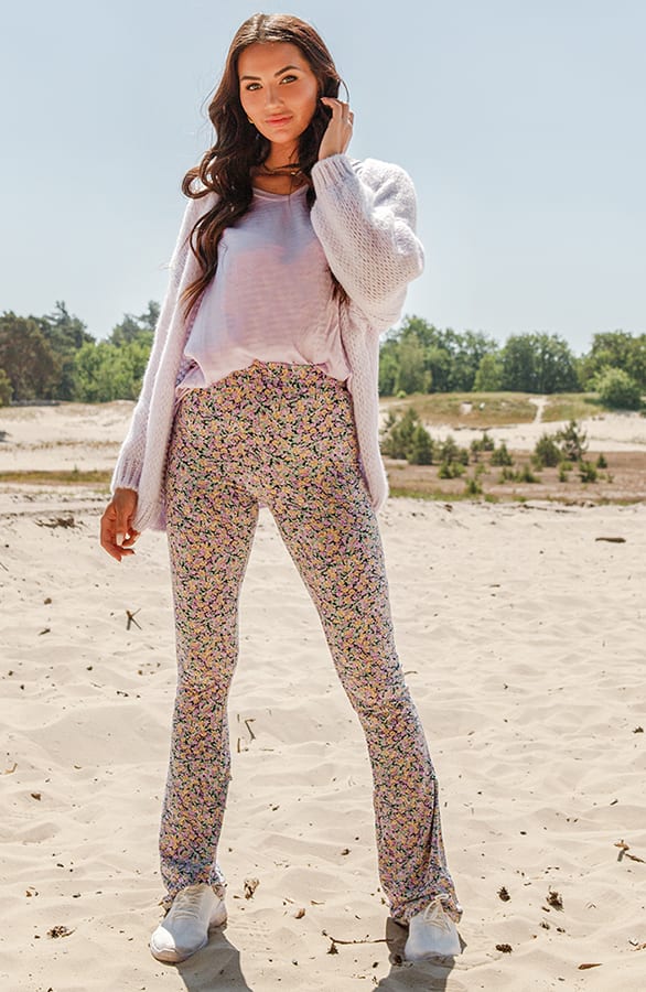 Oversized Satijnen Top Sofia Lila – shoparchief — foto 5