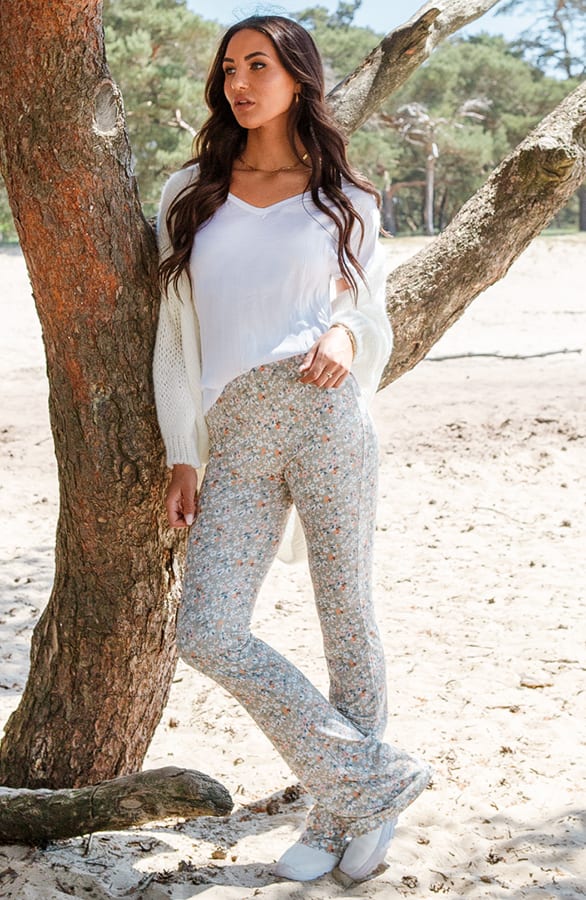 Oversized Satijnen Top Sofia Wit – shoparchief — foto 2