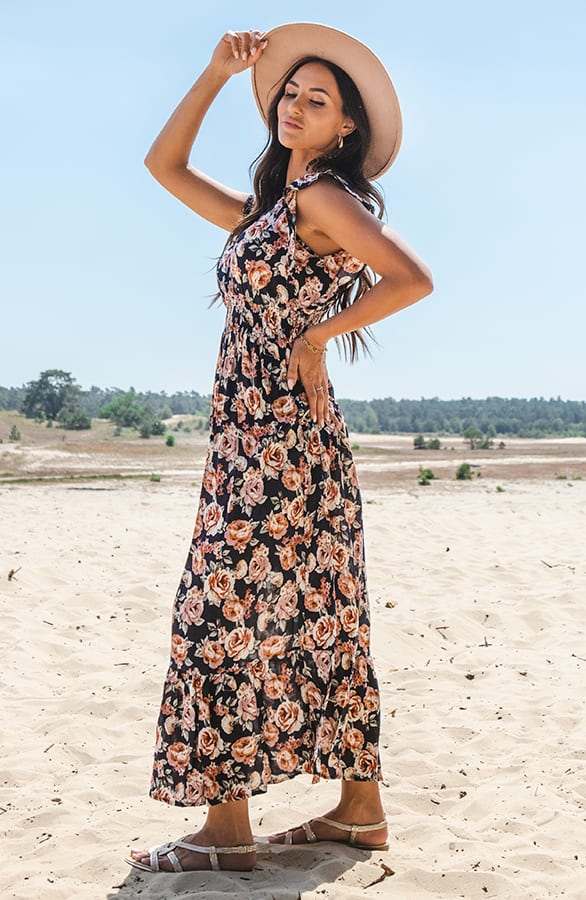 Rozen Ruffle Jurk Jacky Marine – shoparchief — foto 2