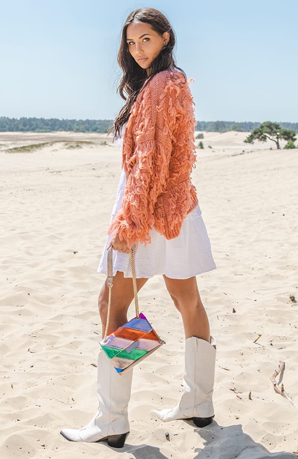 Colourful stripes Bag Maddie Small – shoparchief — foto 3