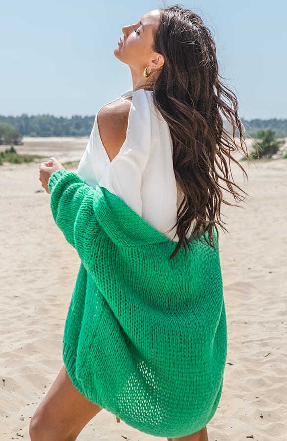 Open Shoulder Blouse Melody Ecru – shoparchief — foto 3