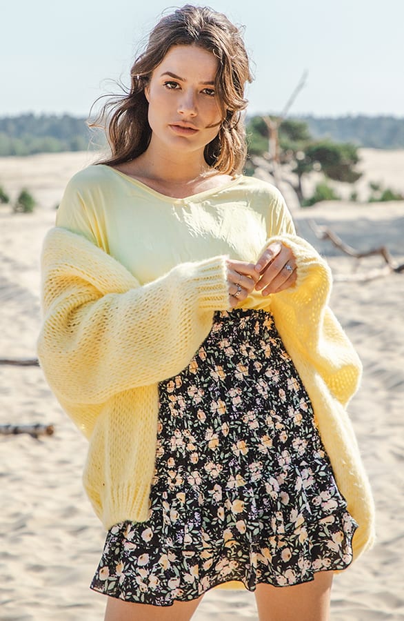 Smock Ruches Rok Olcay Zwart – shoparchief — foto 2