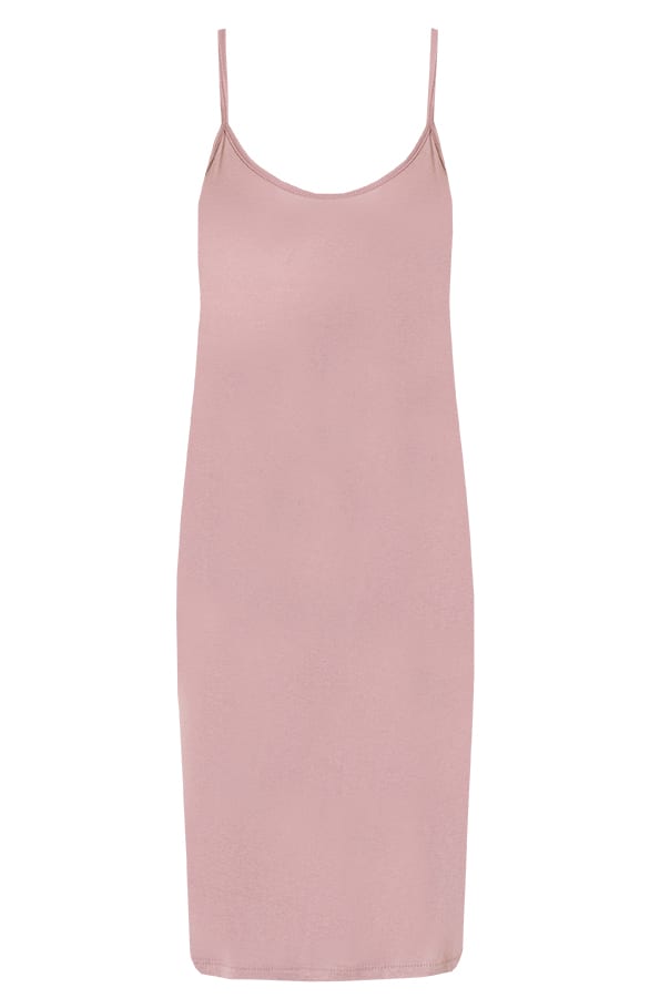 Aansluitende Stretch Jurk Marisa Licht Roze – shoparchief