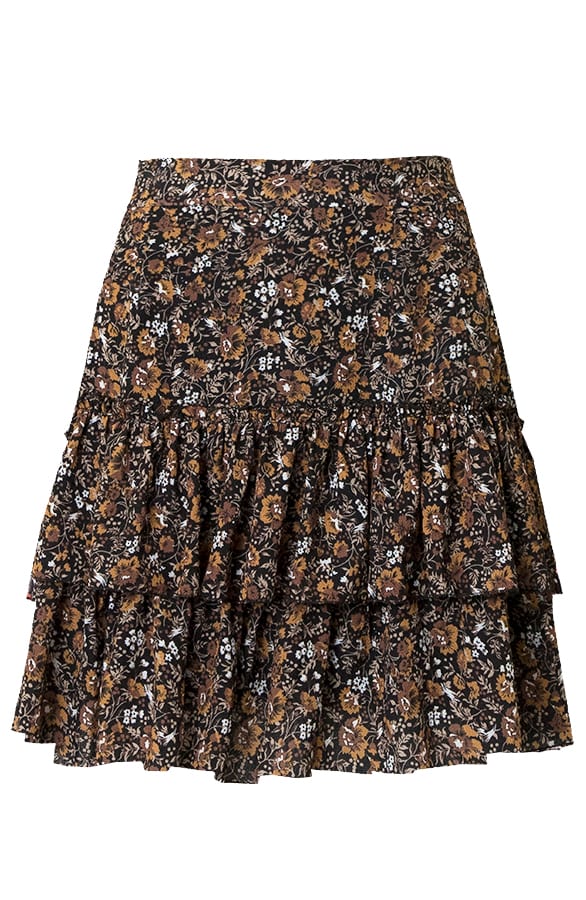 Bloemenprint Rok Exclusive Joy Oker – shoparchief — foto 5