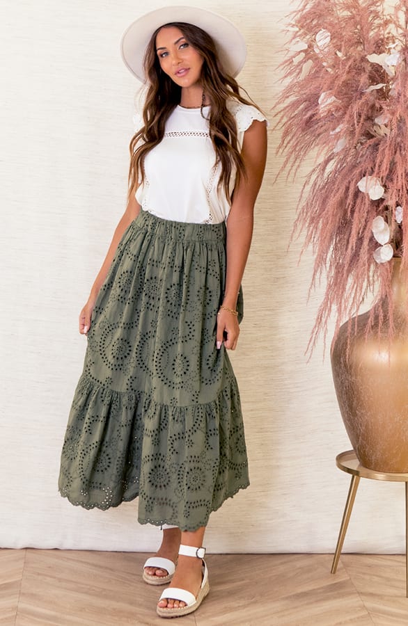 Embroidery Rok Fajah Army – shoparchief — foto 3