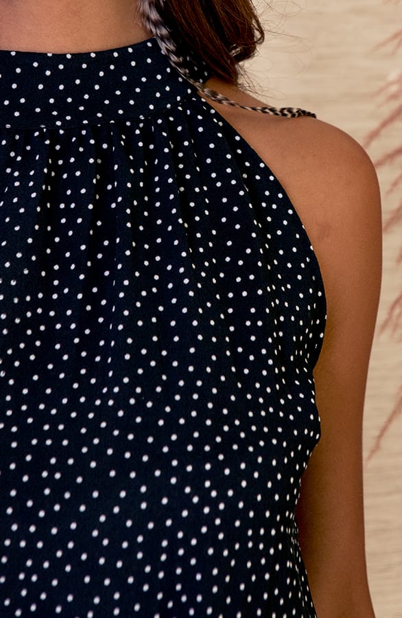Halter Blouse Floortje Polkadot – shoparchief — foto 4