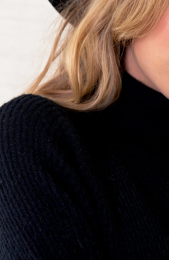 Jurk Met Col Michelle Zwart – shoparchief — foto 6