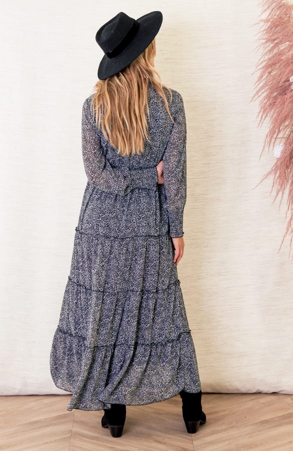 Maxi Jurk Met Elastiek Jessica Zwart – shoparchief — foto 4