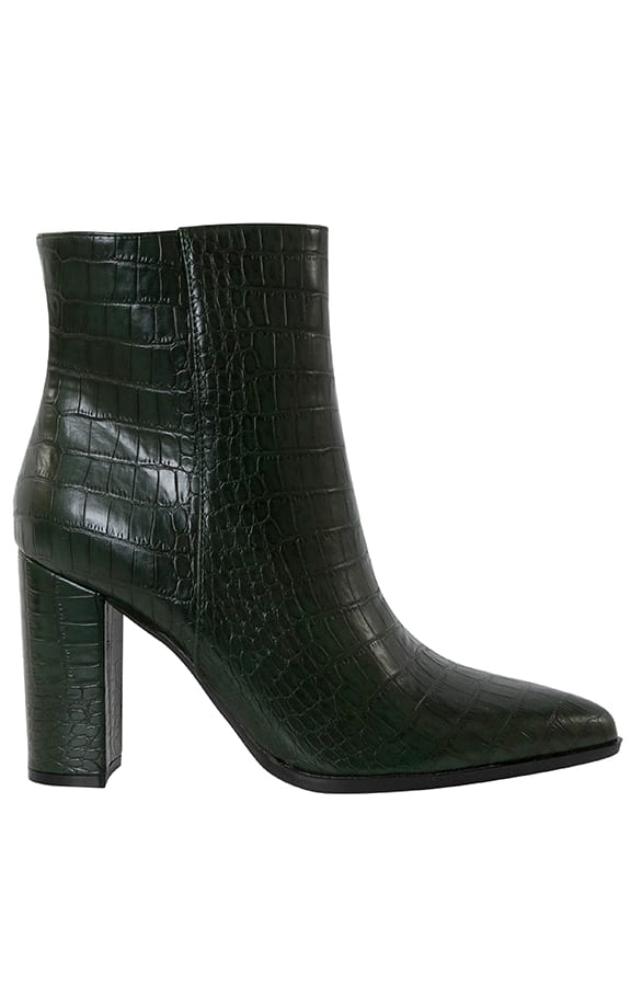 Snake Boots Coco Smaragd – shoparchief