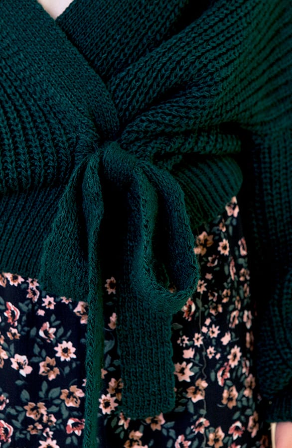 Strik Vest Ruby Smaragdgroen – shoparchief — foto 11