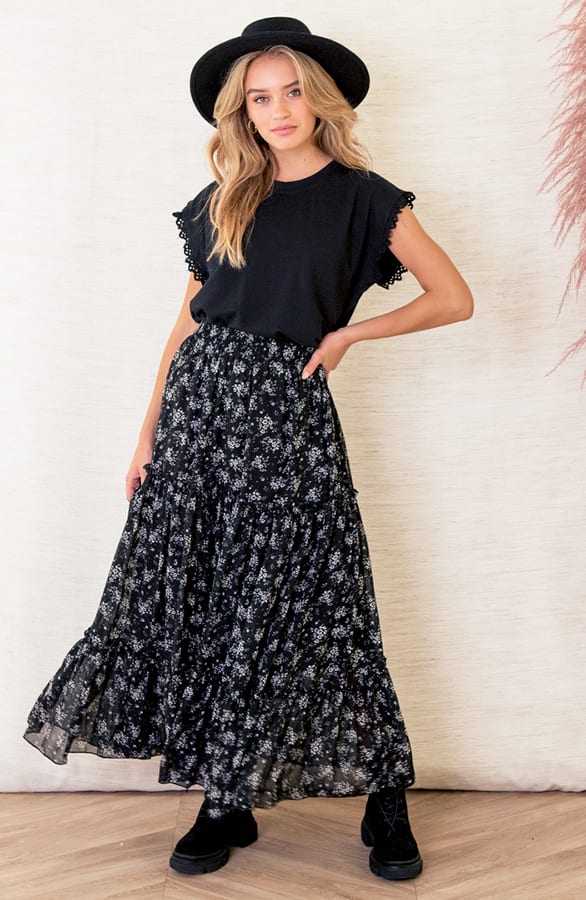 Top Met Details Bo Zwart – shoparchief — foto 8