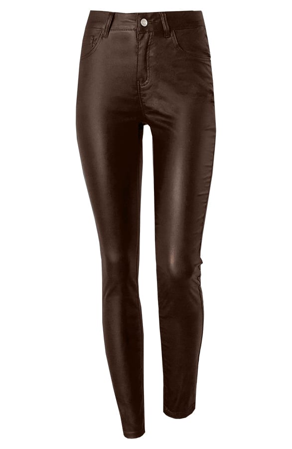 Elle Coating Jeans Bruin – shoparchief