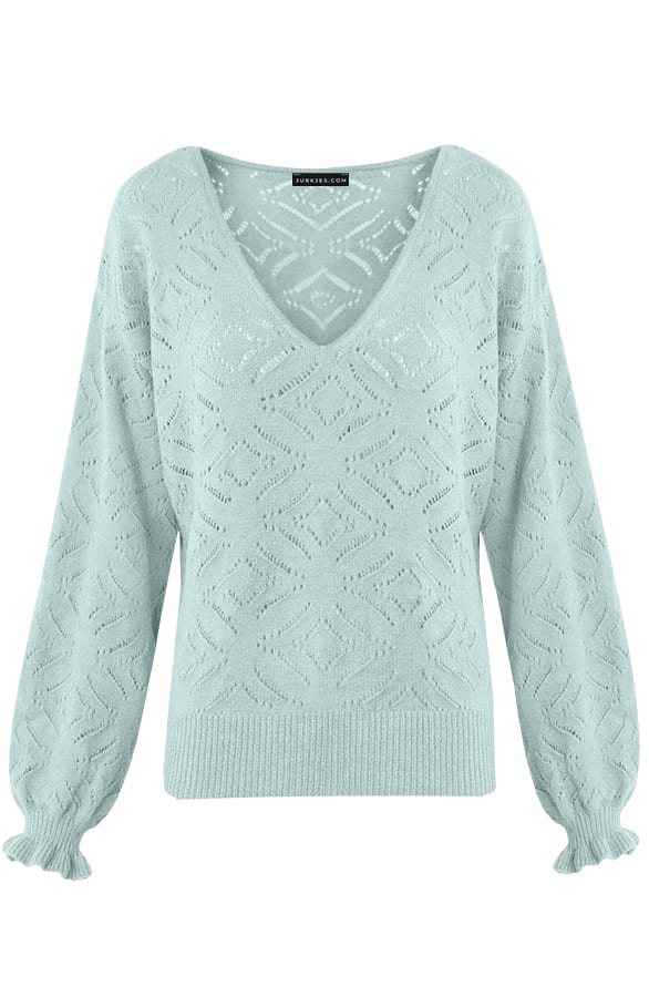 Gehaakte Trui Brooklyn Mint – shoparchief — foto 5