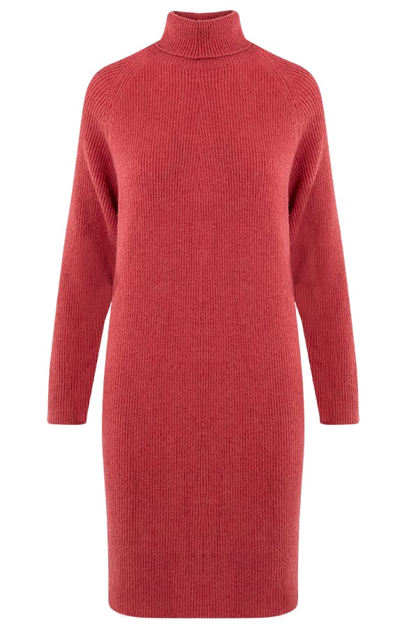 Jurk Met Col Michelle Terracotta – shoparchief — foto 7