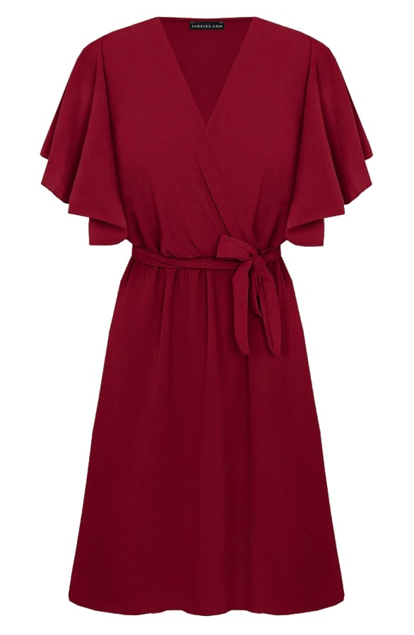 Jurk Nikkie Bordeaux – shoparchief — foto 6