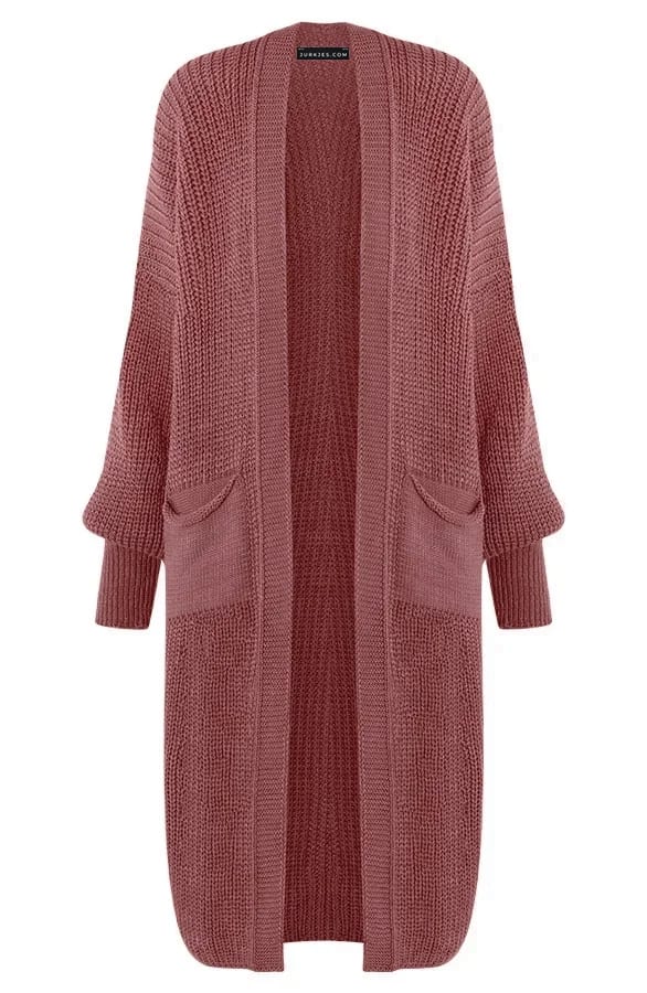 Lang Vest Met Zakken Lilly Dust Roze – shoparchief