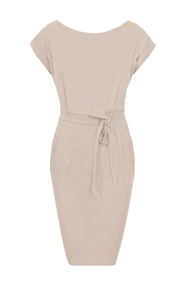 Noa Dress Beige – alle jurkjes — foto 7