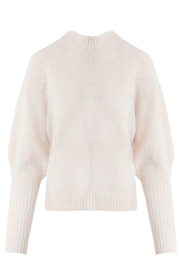 Oversized Lurex Trui Loesje Beige – shoparchief — foto 5