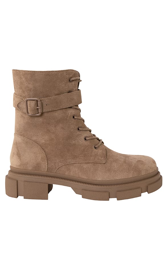 Suedine Veterboots Noortje Taupe – shoparchief