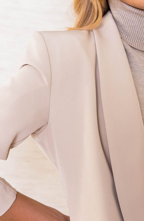 Blazer Basic Nore Beige – shoparchief — foto 5