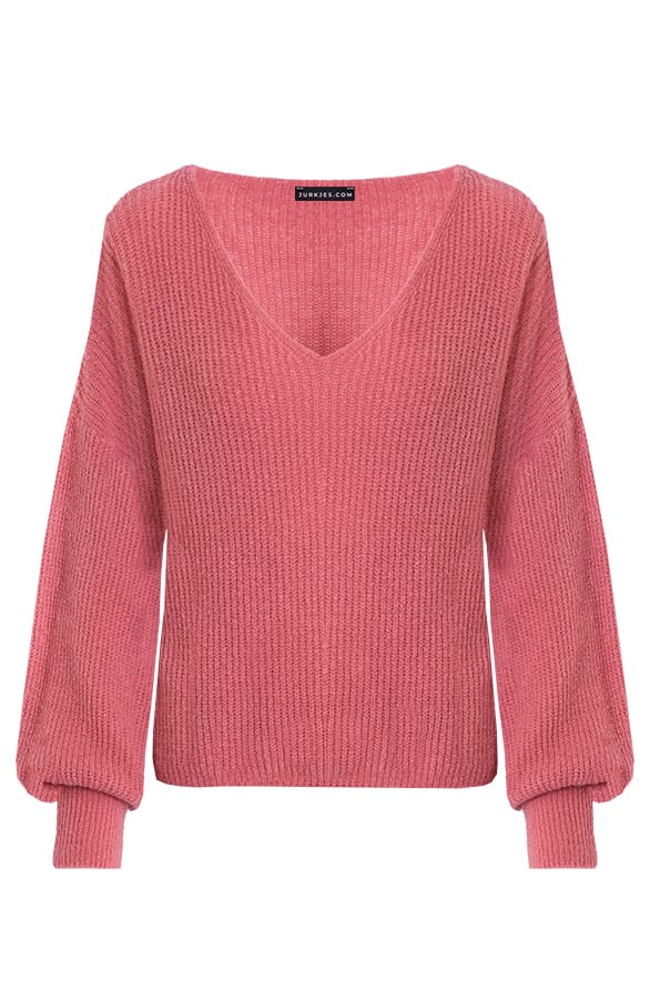Gebreide Dames Trui Yasmina Dust Roze – shoparchief — foto 5