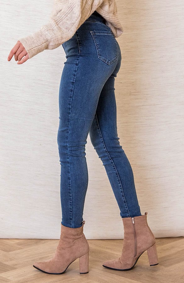 Hoge Taille Skinny Jeans Izzy – shoparchief — foto 2