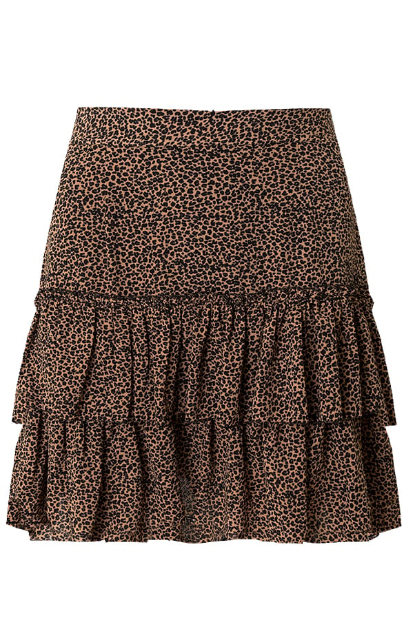 Joy Leopard Skirt Camel – shoparchief — foto 6