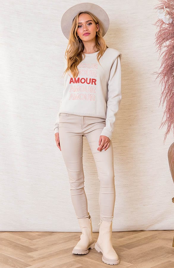 Multiple Amour Sweater Abbey Ecru – shoparchief — foto 5