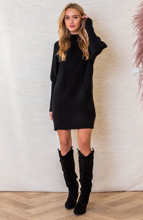 Oversized Lurex Tuniek Loesje Zwart – shoparchief — foto 5
