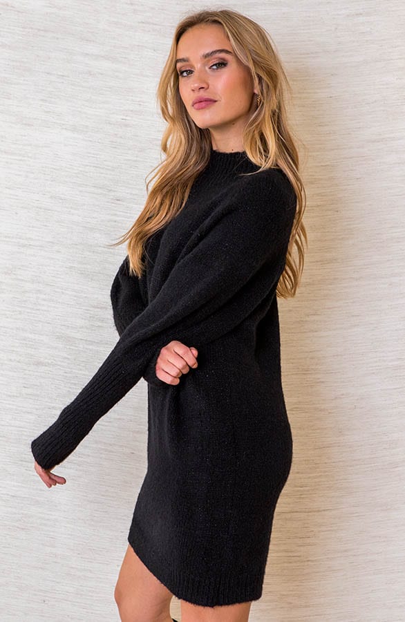 Oversized Lurex Tuniek Loesje Zwart – shoparchief — foto 2