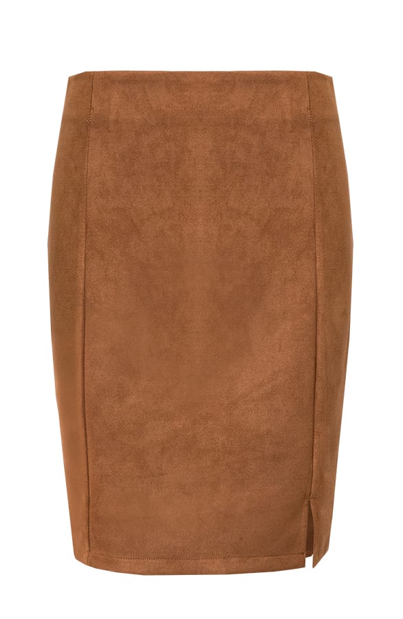 Suede Rok Sue Cognac – shoparchief — foto 6