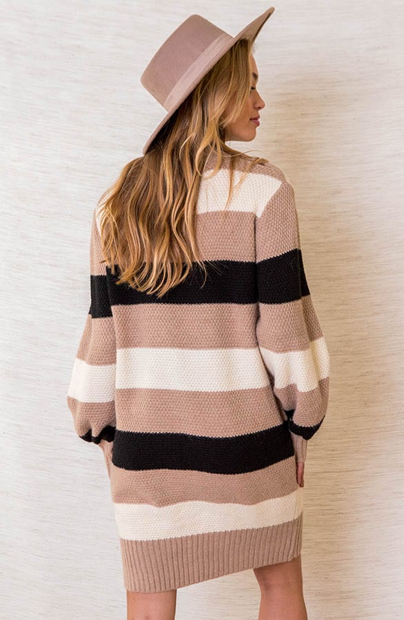Tricolore Tuniek Yvet Beige – shoparchief — foto 3