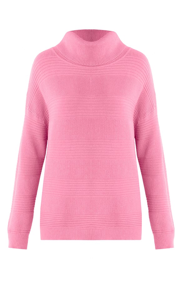 Trui Met Gestreept Motief Hester Oud Roze – shoparchief — foto 5