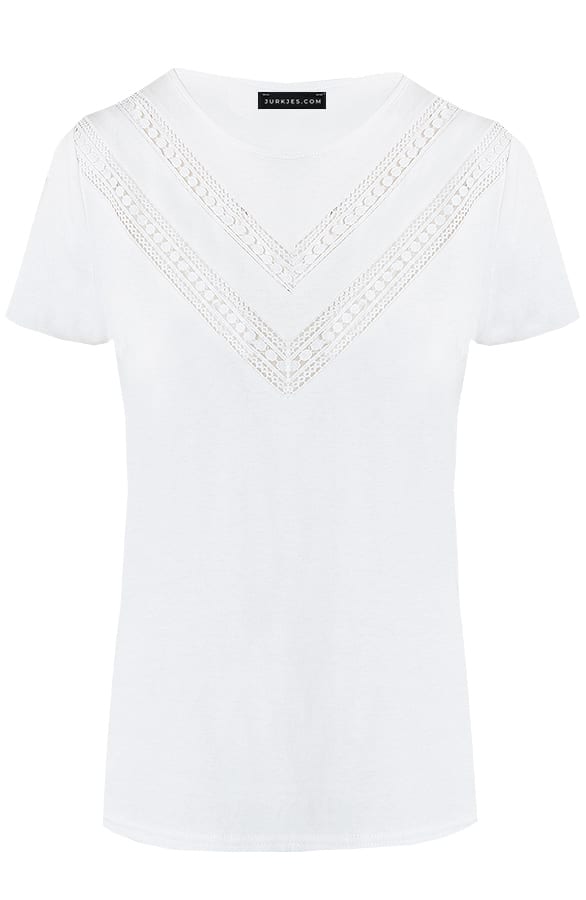 V Top Broidery Sem Wit – shoparchief — foto 6