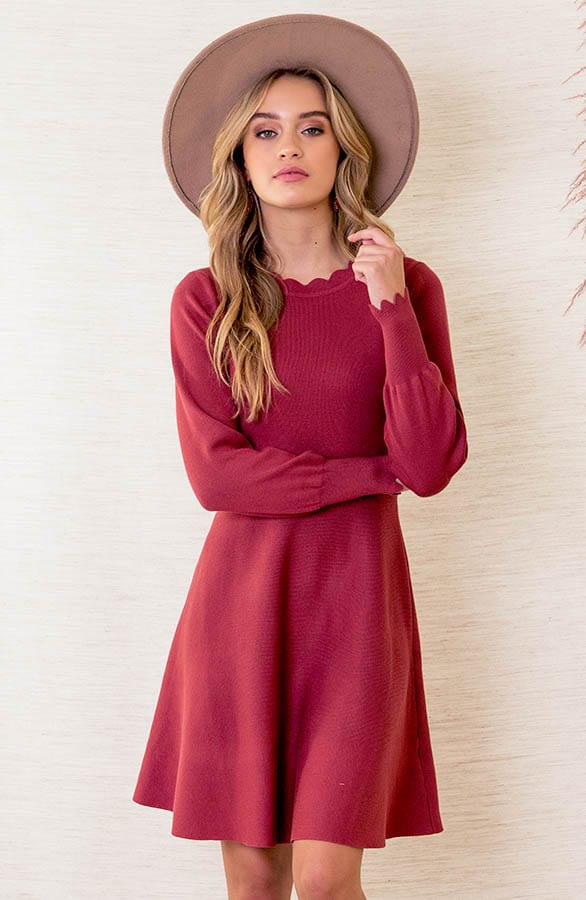 Golvende Stretch Jurk Kylie Dust Pink – shoparchief — foto 2