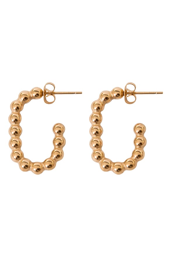 Jill Detailed Oorbellen Goud – shoparchief