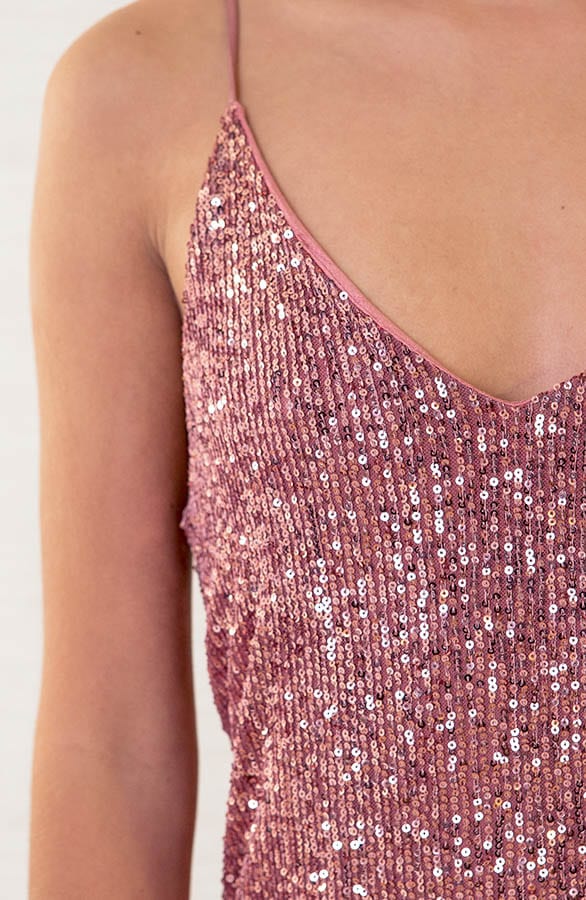 Limited Pailletten Cocktailjurk Lynna Rose – shoparchief — foto 4