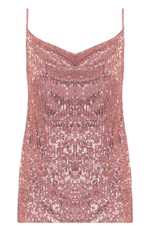 Limited Pailletten Top Davina Rose – shoparchief