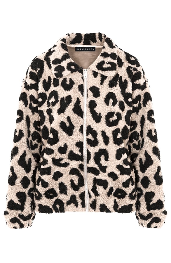 Soft Teddy Jasje Met Print Kaylie Beige – shoparchief — foto 6