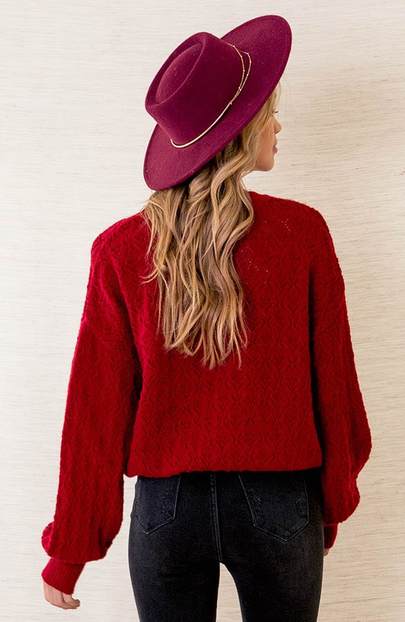 Soft Trui Noella Rood – shoparchief — foto 3