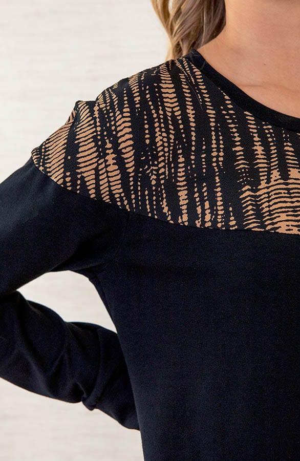 Tuniek Met Print Lott Camel – shoparchief — foto 5
