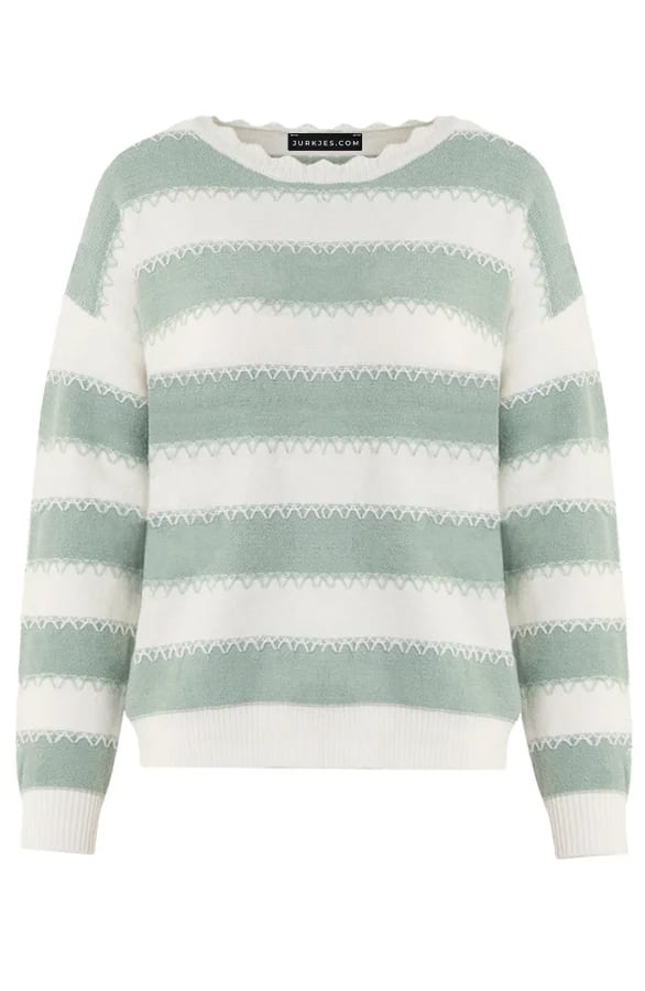 Banen Wavy Trui Marlou Mint – shoparchief